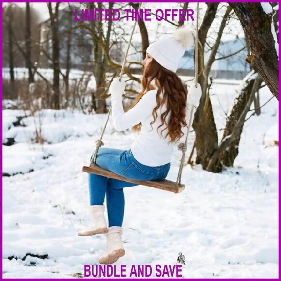 Women's Waterproof Winter Snow Boots Zero Drop Wide Toe Box Fur Lined - Picture 8 of 8